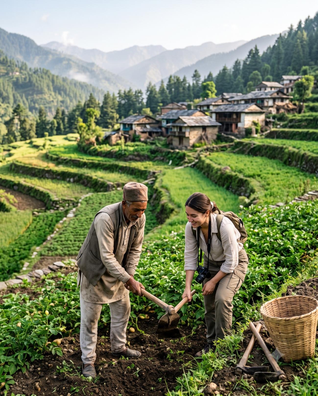 Terrace farming