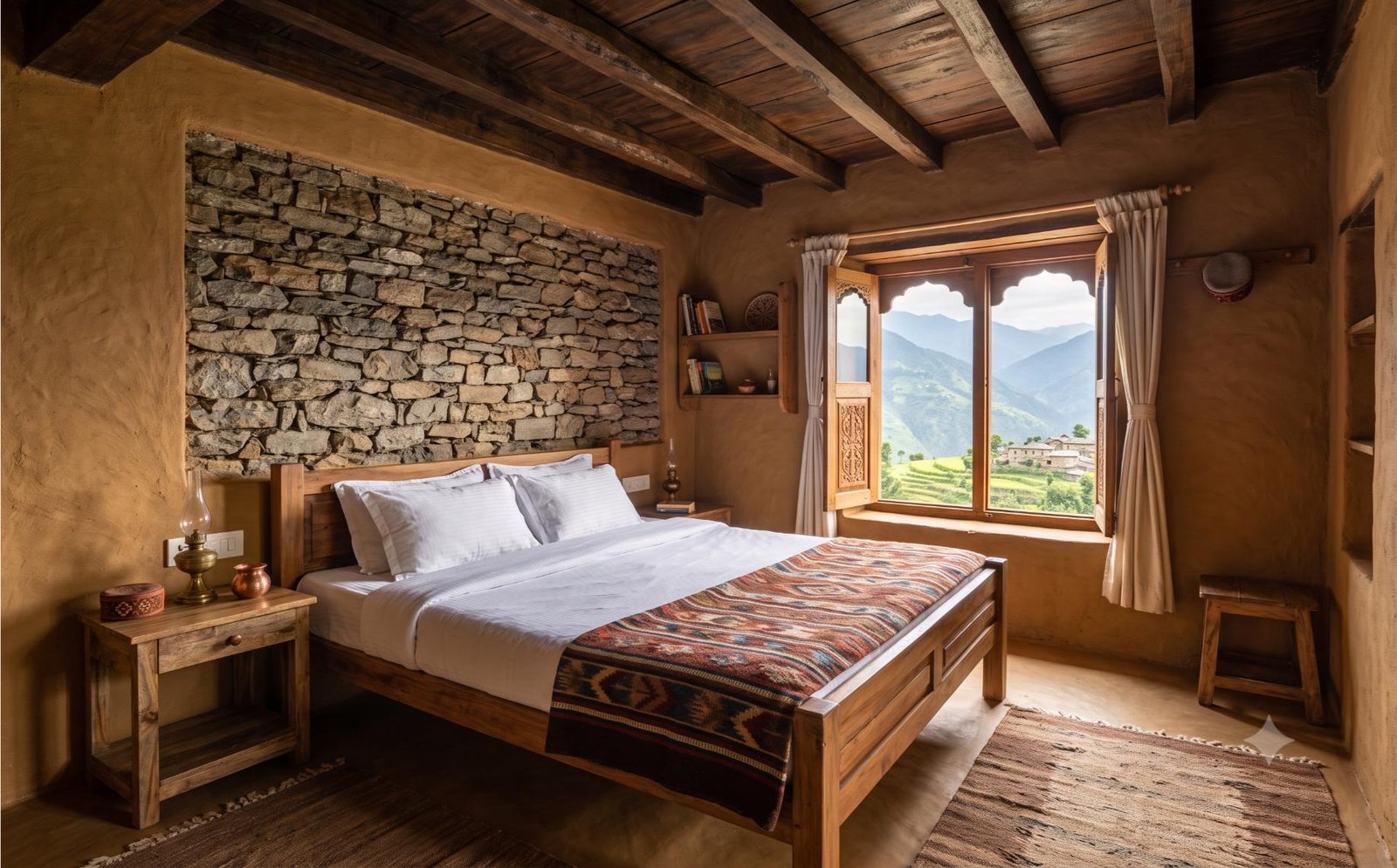 Traditional village room