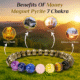Money Magnet Pyrite Seven Chakra Bracelet Normal Bracelet