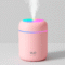 H2O Colorful Cool Mist Mini Humidifier with USB, LED Night Light & 2 Mist Modes – Ideal for Car, Office & Home