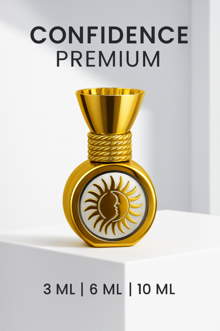 Confidence Premium Attar – Long Lasting Natural Non-Alcoholic Fragrance (3ml, 6ml, 10ml)